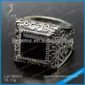 Alibaba wholesale fashion jewelry S925 men's smart silver ring